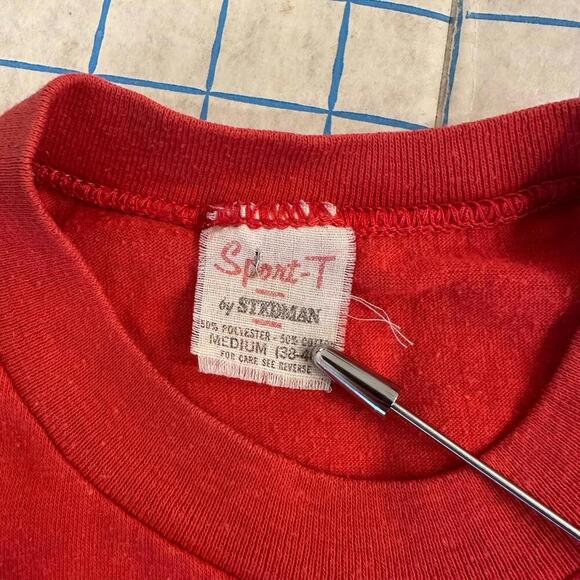 Vintage Coca-Cola T-Shirt Rare Double Sided Thailand Stedman Sport-T Medium - Picture 7 of 15